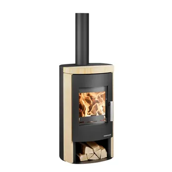 Krbová kamna Haas+Sohn Madeira černá/Woodstone Prestige