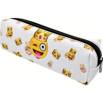 Penál Blingstar Penál - Pouzdro - EMOJI KING white