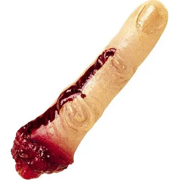 Žertovný předmět Utržený prst v krvi