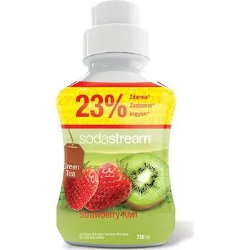 Sirup pro výrobník sody Sodastream Green Ice Tea Kiwi/jahoda 750 ml