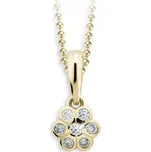 Dětský přívěsek se zirkony C1737-40 bílá