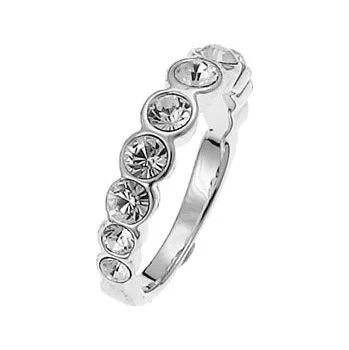 Prsten Prsten s krystaly Swarovski Oliver Weber Horizon 55 mm