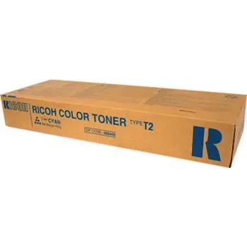Počítač Ricoh azurový (cyan) toner, TypeT2-C, 888486, 17000 stran při 5% pokrytí, pro Ricoh Aficio 3224C