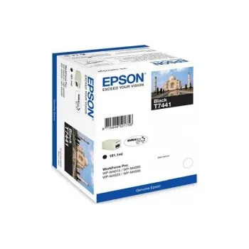 Počítačové příslušenství Epson černý (black) inkoust, T744140, objem tiskové náplně 181ml, pro černobílou inkoustovou tiskárnu Epson WorkForce Pro WP-M4015 DN/4525 DNF