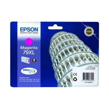 Epson purpurový (magenta) inkoust, T790340, objem tiskové náplně 17,1ml, pro barevnou inkoustovou tiskárnu Epson WorkForce Pro WF-4640 DTWF/5190 DW/5690 DWF