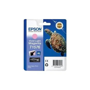 Epson světle purpurová (light mag.) inkoust, T157640, objem tiskové náplně 29,5ml, pro barevnou inkoustovou tiskárnu / kopírku Epson Stylus Photo R3000