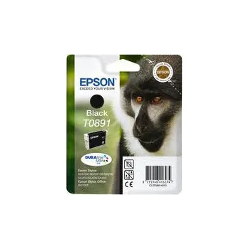 Epson černý (black) inkoust, T089140, objem tiskové náplně 5,8ml, pro barevnou inkoustovou tiskárnu / kopírku Epson Stylus S20/SX100/SX105