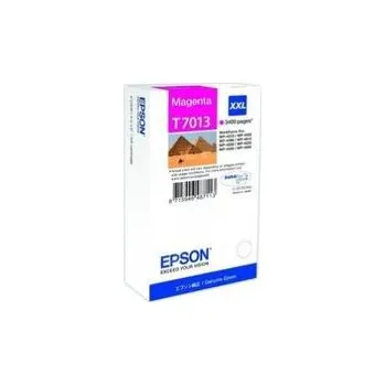Epson purpurový (magenta) inkoust, T701340, 3400 stran při 5% pokrytí, pro barevnou inkoustovou tiskárnu Epson WorkForce Pro WP-4015DN/WP-4025DW