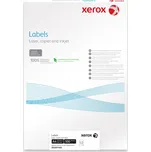 Samolepící štítky, 8 na A4 rozměr 105x71 značky Xerox ve formátu A4. 100 ks v balení.