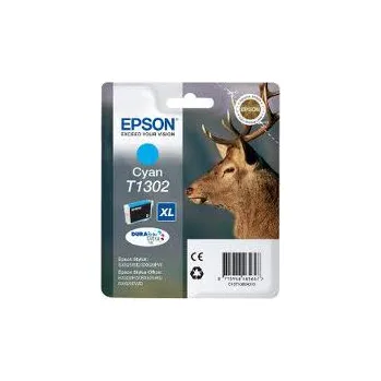 Počítač Epson azurový (cyan) inkoust, T130240, objem tiskové náplně 10,1ml, pro barevnou inkoustovou tiskárnu / kopírku Epson Stylus Office BX525WD/SX620FW