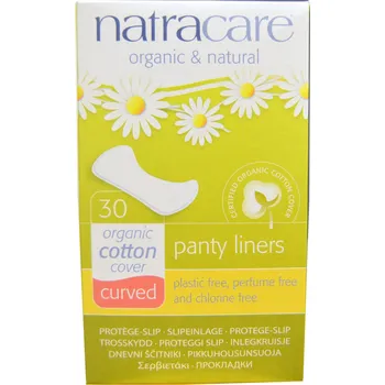 Menstruační vložka Natracare slipové vložky tvarované 30 ks