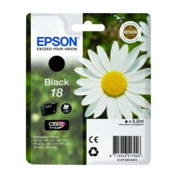 Epson černý (black) inkoust, T180140, objem tiskové náplně 5,2ml, pro barevnou inkoustovou tiskárnu Epson Expression Home XP-30/202/302/402