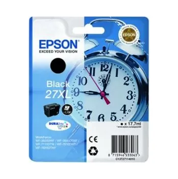 Epson černý (black) inkoust, T271140, objem tiskové náplně 17,7ml, pro barevnou inkoustovou tiskárnu Epson WorkForce WF-3620 DTWF/3640 DTWF/7620 DTWF