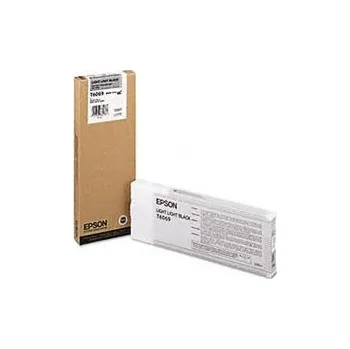 Epson světle světle černý (light light black) inkoust, T606900, objem tiskové náplně 220ml, pro barevnou inkoustovou tiskárnu / kopírku Epson Stylus Pro