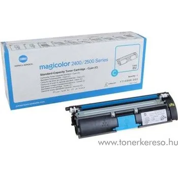 Minolta azurový (cyan) toner, MC2400-C, 1710589-007, 4500 stran při 5% pokrytí, pro Minolta Magic Color 2400