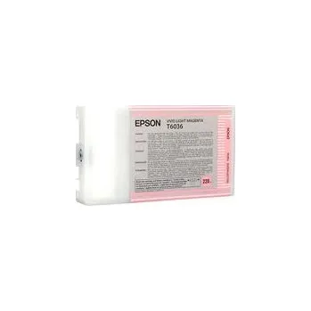 Počítačové příslušenství Epson světle purpurový (light vivid magenta) inkoust, T603600, objem tiskové náplně 220ml, pro barevnou inkoustovou tiskárnu / kopírku Epson Stylus Pro 7880