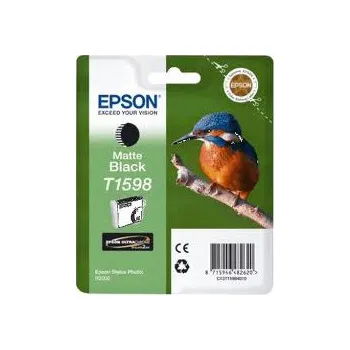 Epson černý (black) inkoust, T159840, objem tiskové náplně 17ml, pro barevnou inkoustovou tiskárnu / kopírku Epson Stylus Photo R2000
