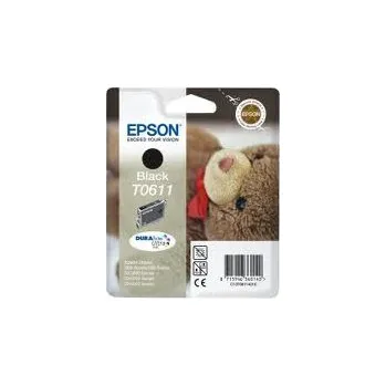 Epson černý (black) inkoust, T061140, objem tiskové náplně 8ml, pro barevnou inkoustovou tiskárnu / kopírku Epson Stylus D68/D88