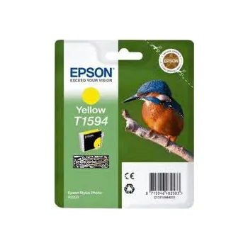 Epson žlutý (yellow) inkoust, T159440, objem tiskové náplně 17ml, pro barevnou inkoustovou tiskárnu / kopírku Epson Stylus Photo R2000