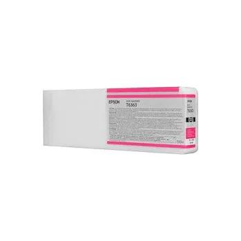 Počítačové příslušenství Epson purpurový (magenta) inkoust, T636300, objem tiskové náplně 700ml, pro barevnou inkoustovou tiskárnu / kopírku Epson Stylus Pro 7900/9900