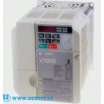 Frekvenční měnič YASKAWA V1000, měnič frekvence 3.0kW, typ CIMR-VC4A0009BAA