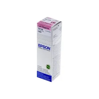 Epson foto purpurový (photo magenta) inkoust, T67364A, objem tiskové náplně 70ml, pro barevnou inkoustovou tiskárnu Epson L800