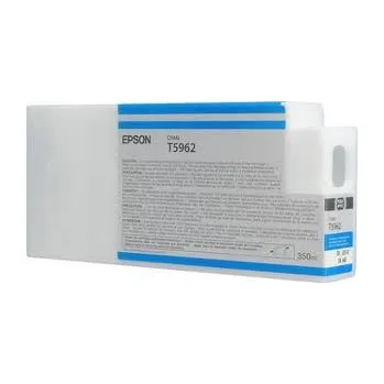 Počítačové příslušenství Epson azurový (cyan) inkoust, T596200, objem tiskové náplně 350ml, pro barevnou inkoustovou tiskárnu / kopírku Epson Stylus Pro 7900/9900