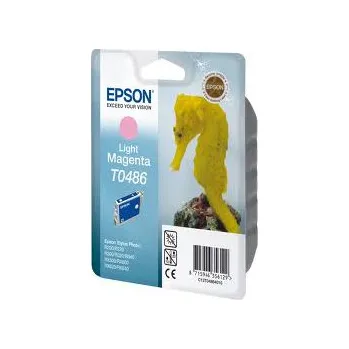 Epson světle purpurový (light magenta) inkoust, T048640, objem tiskové náplně 13ml, pro barevnou inkoustovou tiskárnu / kopírku Epson Stylus Photo R200