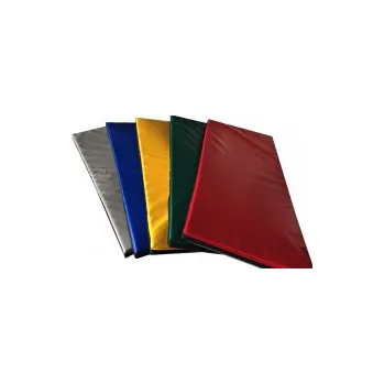 podložka na cvičení Žíněnka lehčená 150x80x5 cm, Barva: červená, Podélná poutka: ano + 100 Kč, Zpěvněné rohy: ano + 300 Kč, Suché zipy v rozích: ne