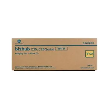 Tiskový válec Minolta žlutý (yellow) zobrazovací jednotka, IUP-14Y, A0WG08J, 30000 stran při 5% pokrytí, pro Minolta bizhub C35