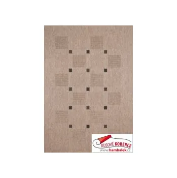 Koberec Koberec Floorlux 20079 silver/black, rozměr cm 60x110