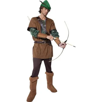 Karnevalový kostým Smiffys Kostým Robin Hood - deluxe