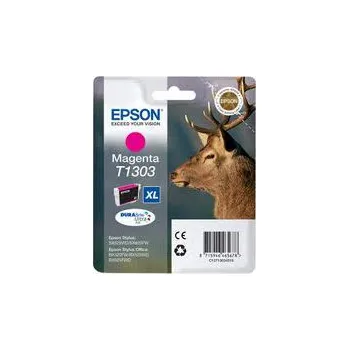 Počítač Epson purpurový (magenta) inkoust, T130340, objem tiskové náplně 10,1ml, pro barevnou inkoustovou tiskárnu / kopírku Epson Stylus Office BX525WD/SX620FW