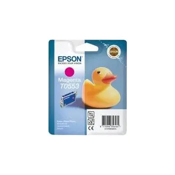 Epson purpurový (magenta) inkoust, T055340, objem tiskové náplně 8ml, pro barevnou inkoustovou tiskárnu / kopírku Epson Stylus Photo R240/R245