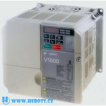 Frekvenční měnič YASKAWA V1000, měnič frekvence 4.0kW, typ CIMR-VC4A0011BAA (nahrazen YASKAWA GA50C4012EBAA)