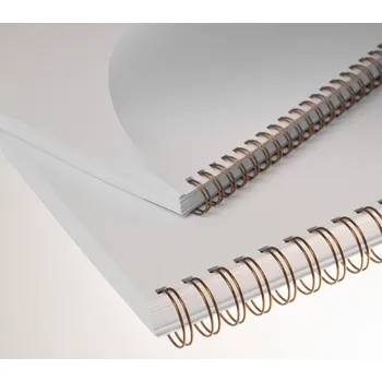 Vázací hřbet Drátěné hřbety 11 mm, bronzové, 3/1", 100ks v balení