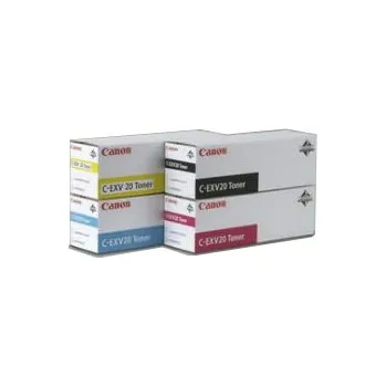Canon žlutý (yellow) toner, C-EXV20-Y, 35000 stran při 5% pokrytí, 0439B002, pro barevnou laserovou tiskárnu / kopírku Canon ImagePRESS C7000