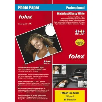Kancelářský papír Folex Fotojet PRO, 210g, A4, lesklý, 50ks