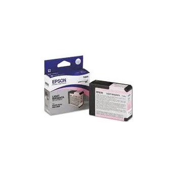 Epson světle purpurový (light magenta) inkoust, T580600, objem tiskové náplně 80ml, pro barevnou inkoustovou tiskárnu / kopírku Epson Stylus Pro 3800