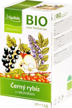 Čaj Mediate Bio Čaj Ovocný s černým rybízem a rakytníkem 30 g