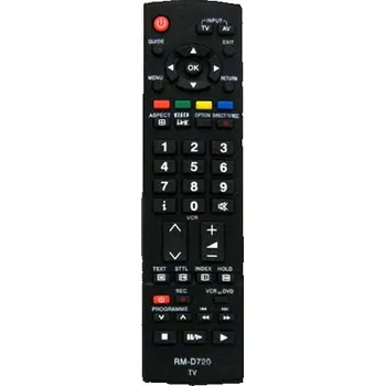 Panasonic LCD TV specialní dálkový ovladač EME-720 - bez programování.
