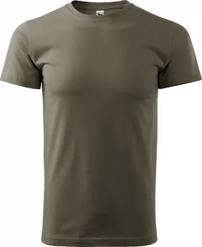 Pánské tričko Malfini Basic 129 Army XXXL