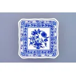 Český porcelán, a.s., Dubí Mísa salátová čtyřhranná, 15 cm, cibulák, Český porcelán