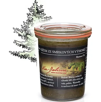 Via Delicia Džem ze smrkových výhonků 175 g