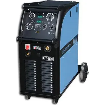 Svářečka KÜHTREIBER KIT 4100 MIG/MAG VYBAVENÍ: + hořák MIG KTR25 4m, ventil ARGON, samostmívací kukla 9-13 DIN + ZDARMA lahev CO2/Argon nebo hořák 4m