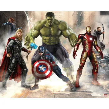 Fototapeta Walltastic 3D tapeta Avengers Age of Ultron 305 x 244 cm