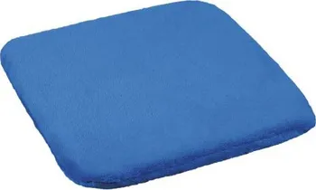Podsedák Bellatex sedák na židle Korall Micro modrý, 40 x 40 cm
