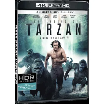 Blu-ray film Blu-ray Legenda o Tarzanovi (2016) blu-ray + Ultra HD Blu-ray