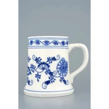 Konvice na čaj Český porcelán, a.s., Dubí Korbel holba 0,50 l, cibulák, Český porcelán