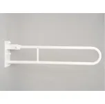 Wela sklopné invalidní U madlo k wc bílé domadlo 191351268882 Délka: 80 cm, Průměr: 25 mm